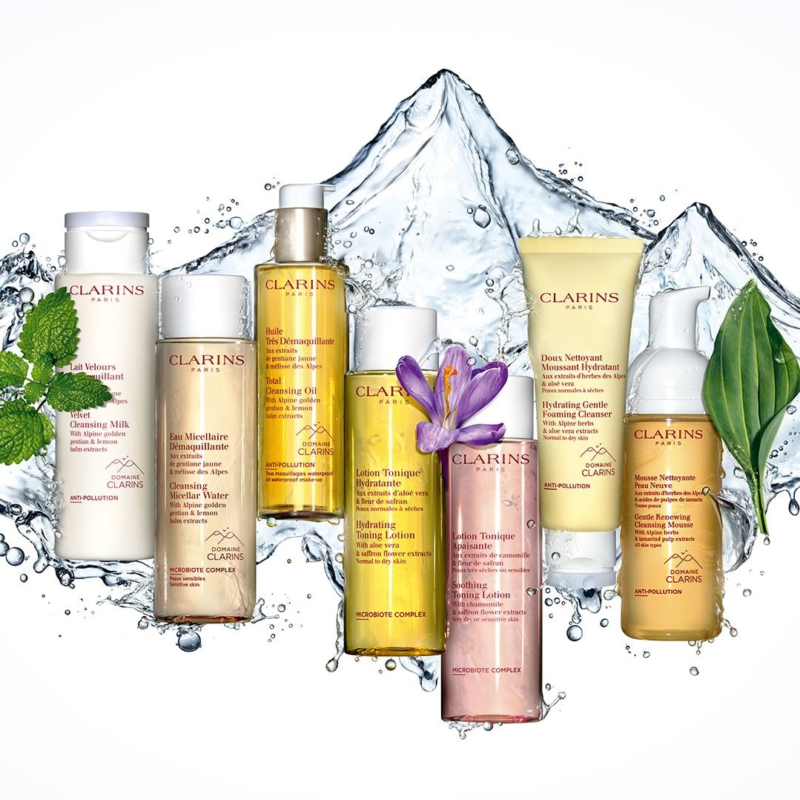 CLARINS French luxury skincare Offer
