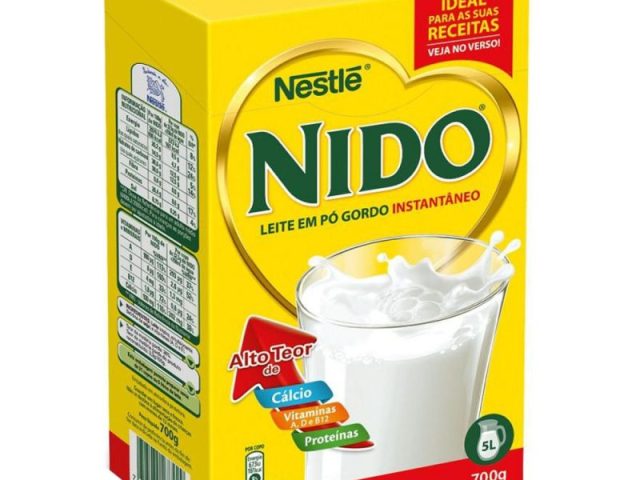 Nido 700gr 40″ Container
