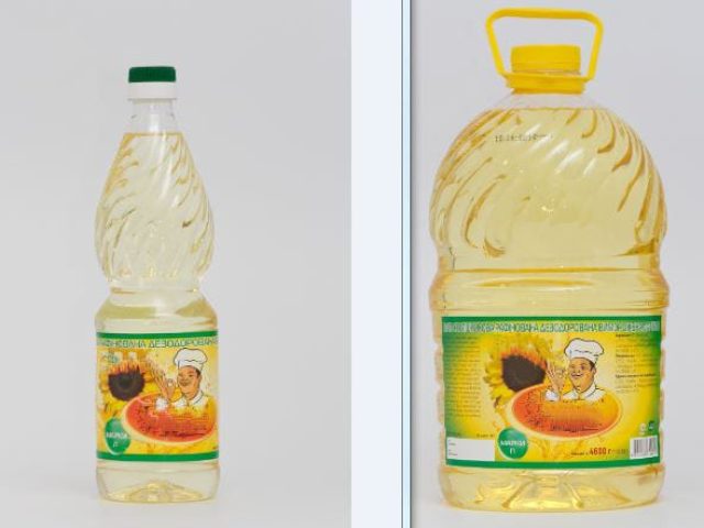 Sunflower Oil (bottled) – Refined Deodorized Chilled