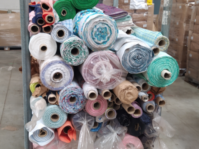 Fabric Rolls Stocklot β 56 Pallets (1 Batch)