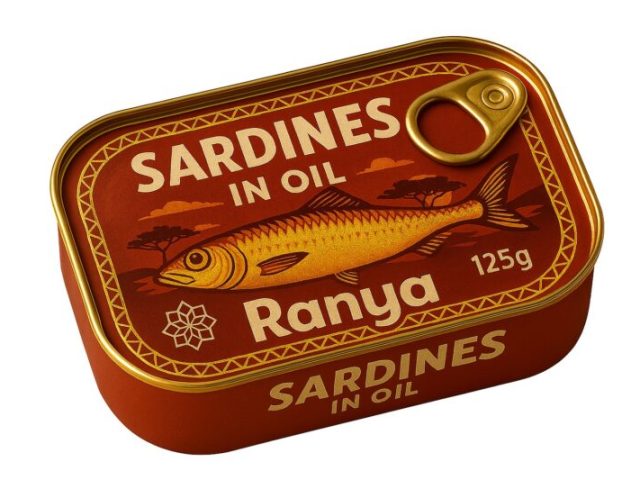 Sardines in Oil Can