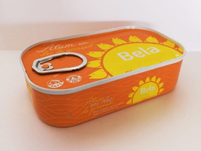20″ Container Canned Tuna “Bela” 120 Gr.