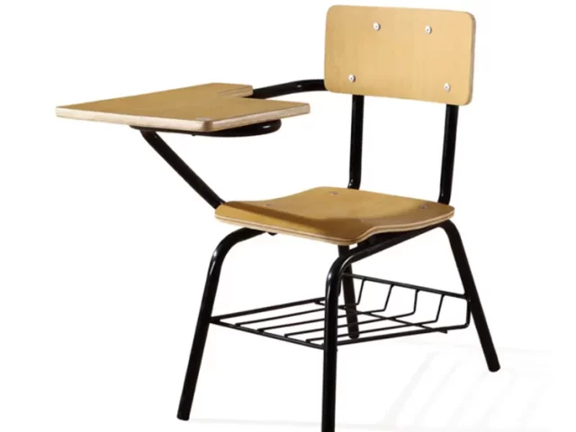 Wooden Classroom Chair with Writing Pad Offer